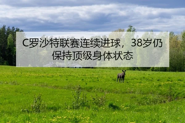 C罗沙特联赛连续进球，38岁仍保持顶级身体状态