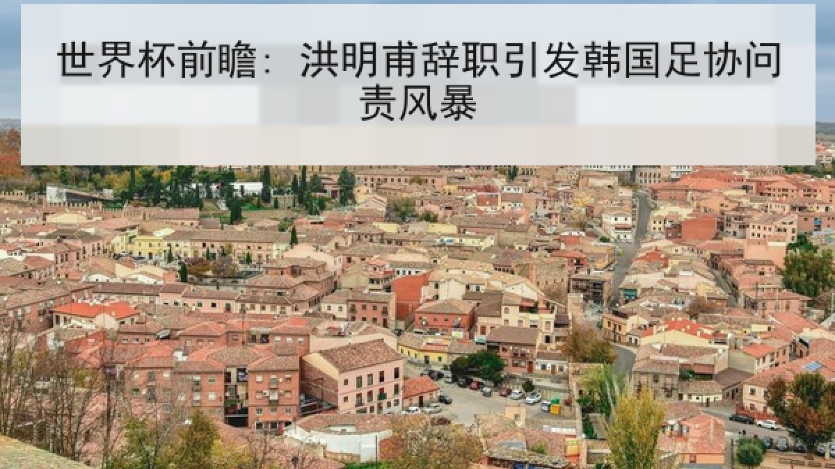 世界杯前瞻: 洪明甫辞职引发韩国足协问责风暴 世界杯前瞻: 洪明甫辞职引发韩国足协问责风暴